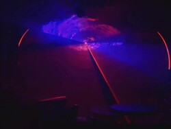 HD: Laser Tunnel Stock Footage