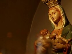 Virgin Mary Stock Footage