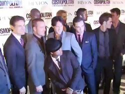 Cosmopolitan Magazine's Fun Fearless Males Of 2010 Stock Footage