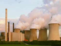 HD Coal Power Plant (Real Time) Stock Footage