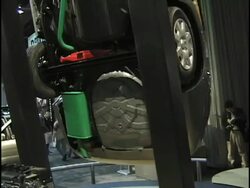 2000 Nissan Sentra display montage Stock Footage