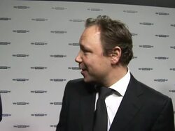 INTERVIEW: Stephen Graham on his character 'Al Capone' in 'The Boardwalk Empire' at the Sky Atlantic HD Launch: at London England. (Footage by WireImage Video/GettyImages) Stock Footage