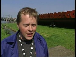 Replica of 1000 yr old Viking ship is launched News Clip