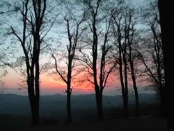 valley sunrise Stock Footage