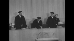 CAN939 CONCENTRATION CAMP DOCTOR TESTIFIES BEFORE WAR CRIMES PANEL Instructional Video