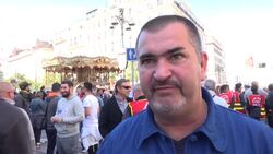 Trade unions protest against labour reforms News Clip