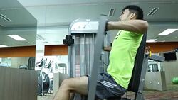 exercise in the gym series Stock Footage