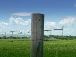 HD DOLLY: Automatic Irrigation System Stock Footage