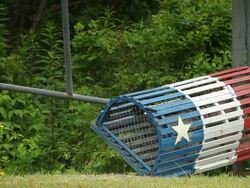 Cage lobster with color of Acadia Stock Footage