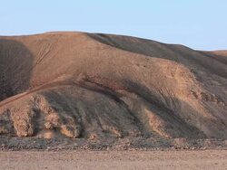MS Shot of mountains / South Of Peru, Nazca, Peru Stock Footage
