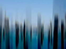 VENICE ABSTRACT : veil blur - saturated color (LOOP) Stock Footage