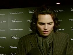 Pink BlackBerry Pearl(tm) smartphone launch party Stock Footage