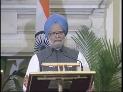 UK PM and Indian PM Singh hold joint presser Instructional Video