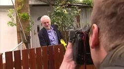 Jeremy Corbyn Ignores Questions from Press News Clip
