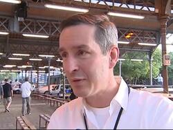 Belgian designer Dries Van Noten shows his collection in a car park News Clip