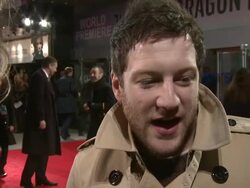 INTERVIEW: Matt Cardle on Dave Fincher, his mum being a fan of the books, the appeal of British actors, success, his approach to writing music at The Girl With The Dragon Tattoo: World Premiere Stock Footage