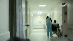 Patient and Nurse Stock Footage