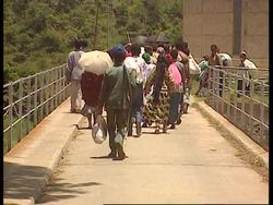 Ethiopia-Koka dam shaking under pressure of floods News Clip