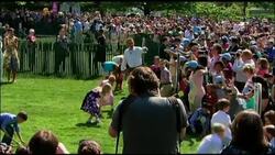 Obamas take part in Easter egg roll on White House lawn Instructional Video