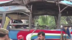 CLEAN : Bus blast kills at least 16 in NW Pakistan (2) News Clip