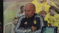 VOICED : Sampaoli se encomienda a Messi en su dificil debut ante Brasil News Clip