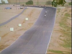 Riverside Road Race Stock Footage