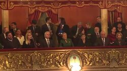CLEAN : Chile's president attends Violeta Parra tribute in Buenos Aires News Clip
