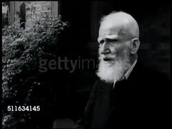 George Bernard Shaw talking on porch Instructional Video