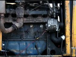 Internal Combustion Engine: Yellow Stock Footage