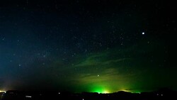 Night sky with lot of shiny stars, natural astro background Stock Footage