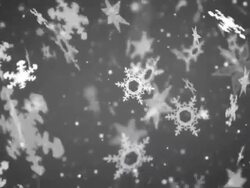 Snow Flakes Background Loop - Large Grey (Full HD Video) Stock Footage