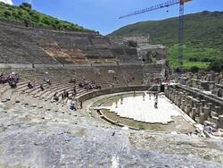 The Great Theatre of Ephesus Stock Footage
