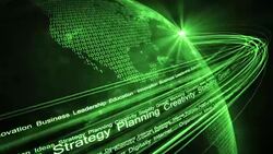 Digital Earth Behind The Sun Stock Footage