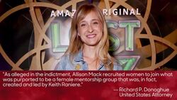 Allison Mack Charged With Sex Trafficking in NXIVM Case | THR News News Clip