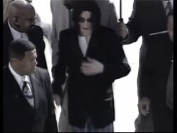 WRAP Michael Jackson court case - adds court sketches Instructional Video