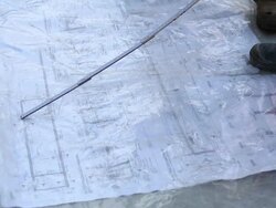 Construction Professionals Studying House Plan CU Stock Footage