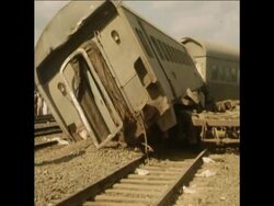 SYND 19 1 75 TRAIN CRASH NEAR CAIRO KILLS 27 News Clip