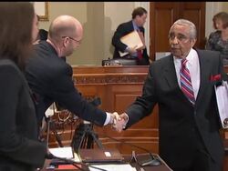 Shortly after veteran Rep. Charles Rangel of New York walked out of his ethics trial in protest, a House panel began closed-door deliberations on 13 counts of alleged financial and fundraising misconduct. AP's Jerry Bodlander reports. News Clip