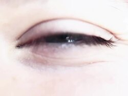 HD: Macro Close-up Human Eye Stock Footage