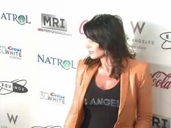 Bart Conner, Nadia Comaneci at CW3PR Presents Gold Meets Golden At Equinox Sports Club Hosted By Nicole Kidman 1/12/2013 in Los Angeles, CA.(Footage by WireImage Video/Getty Images Entertainment Video) Stock Footage