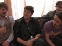 The Postelles Interview (clip 4) Stock Footage