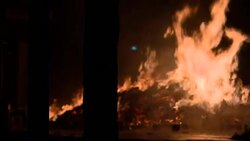 Battle of the Boyne Bonfire Celebrations, Belfast News Clip