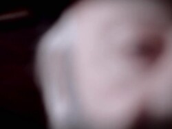 The eye of an old man fades. Stock Footage