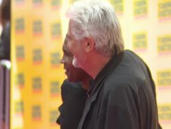 Sugar Ray Leonard and James Brolin at the 'Standing Ovation' Premiere at Universal City CA. (Footage by WireImage Video/GettyImages) Stock Footage