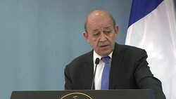 CLEAN : French FM: expulsion of Russian diplomats a sign of solidarity News Clip