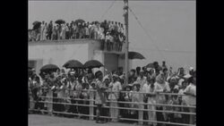 CAN773 GANDHI ARRIVES AT ORISSA AIRPORT DURING FAMINE Instructional Video