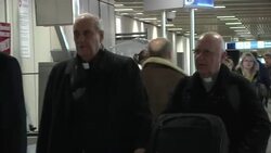 Arrivals of more cardinals for pope's resignation, including Canadian cardinal News Clip