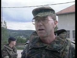 WRAP NATO troops in hunt for Karadzic, update News Clip