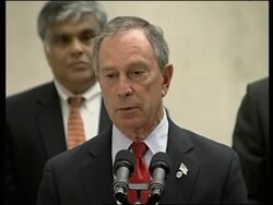 Mayor Bloomberg and Sen. Charles Schumer react to JFK plot News Clip