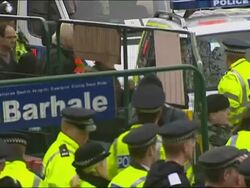 Olympic Torch Relay Protests, London News Clip